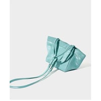 Genuine Leather Fashion Women's Handbag Messenger Bag Green - Thumbnail 2