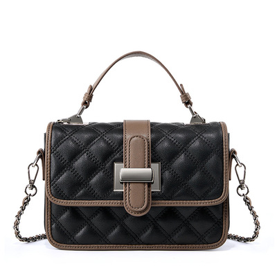 Genuine leather lovevook purses tote bag for women, handbags large shoulder bag black - Thumbnail 3