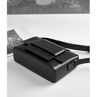 Genuine Leather Women Handbags Purse Ladies Boho Shoulder Bag Crossbody Purses Black - Thumbnail 1