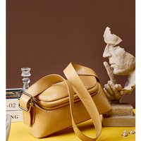 Women's Evening Handbag Satin Shoulder Bag Purse Brown  - Thumbnail 1