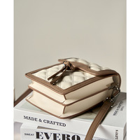 Women Genuine Leather Handbags Tote Purse Shoulder Bag White - Thumbnail 1