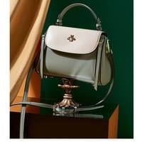 Women Genuine Leather Shoulder Tote Purse with Small Crossbody Bag Multi - Thumbnail 1