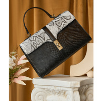 Genuine Leather Women Purses and Ladies Handbags Medium Size Shoulder Bags Multi - Thumbnail 1