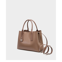 Womens Fashion Purses and Handbags Top Handle Satchel Tote Bags Brown - Thumbnail 3