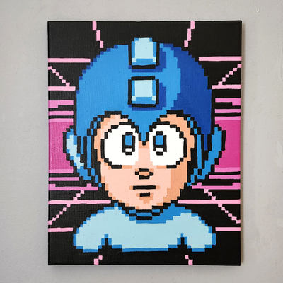 Synthwave Megaman