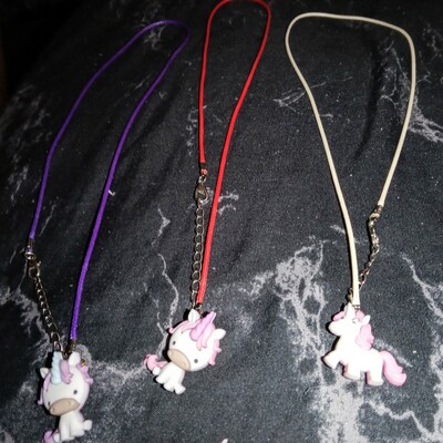 Unicorn necklaces
