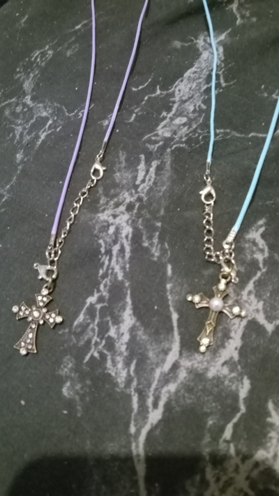 Gothic Cross Necklace 