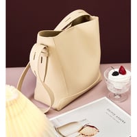 Genuine Leather Shoulder Bags Stylish Hobo Handbags Purses Crossbody Bags for Women Grey - Thumbnail 1