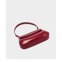 Genuine Leather Women Small Shoulder Purses and Handbags Red - Thumbnail 2