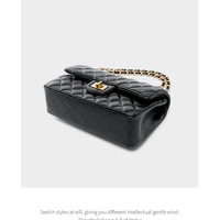 Genuine Leather Hobo purse bag, Small Crossbody Shoulder Handbags for Women Black - Thumbnail 3