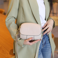 Genuine Leather Women Small Crossbody Bags Hobo Purses White - Thumbnail 1