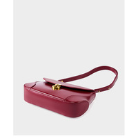 Genuine Leather Womens Fashion Shoulder Bags Red - Thumbnail 2