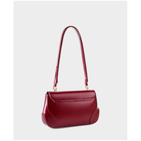 Genuine Leather Womens Fashion Shoulder Bags Red - Thumbnail 3