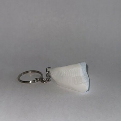 Okarun mask keychain