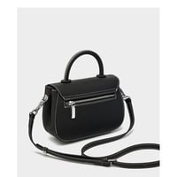 Women Genuine Leather Shoulder Bags Classic Crossbody Purses Black - Thumbnail 2