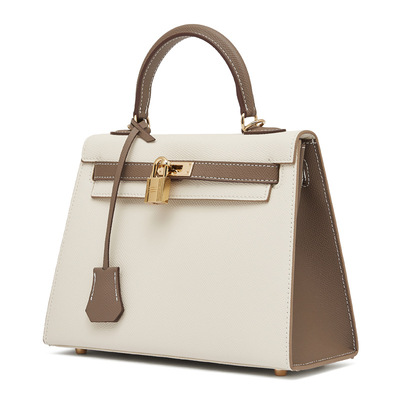 Genuine Leather Women Satchel Purses and Handbags Multi