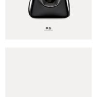 Women Genuine Leather Shoulder Bag College Tote Hobo Bags Black - Thumbnail 2