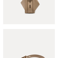 Women Genuine Leather Shoulder Bag College Tote Hobo Bags Grey - Thumbnail 3