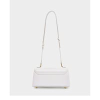 Women Fashion Genuine Leather Handbags Tote Bag Shoulder Bag White - Thumbnail 2