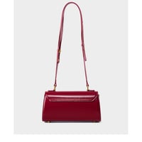 Women Fashion Genuine Leather Handbags Tote Bag Shoulder Bag Red - Thumbnail 2