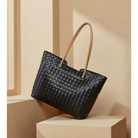 Genuine Leather Crossbody Bags for Women Hobo Handbag Ladies Vintage Shoulder Bag Black  - Thumbnail 1