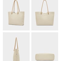 Genuine Leather Crossbody Bags for Women Hobo Handbag Ladies Vintage Shoulder Bag White - Thumbnail 2