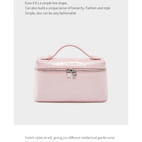 Women Small Crossbody Cell Phone Purse Genuine Leather Phone Purse Mini Messenger Shoulder Handbag Pink  - Thumbnail 1