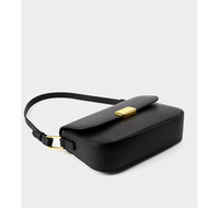 Women Genuine Leather Crossbody Bag Black - Thumbnail 3