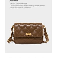 Women's Genuine Leather Shoulder Bags Hobo Handbags Brown - Thumbnail 1