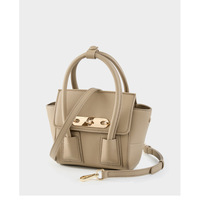 Women Genuine Leather Tote Bags Purses And Handbags Grey - Thumbnail 1