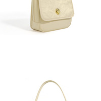 Genuine Leather Women Tote Handbags Crossbody Bag White - Thumbnail 1