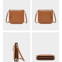 Women Genuine Leather Totes Shoulder Bag Purses and Handbags Brown - Thumbnail 2