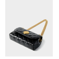 Genuine Leather Purse Women Shoulder Bag Crossbody Satchel Ladies Tote Travel Purse Black - Thumbnail 4