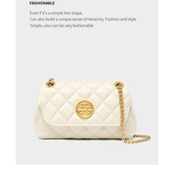 Genuine Leather Purse Women Shoulder Bag Crossbody Satchel Ladies Tote Travel Purse White - Thumbnail 1