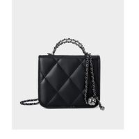 Women Genuine Leather Satchel Purse Vintage College Crossbody Messenger Bag Work Cross-body Bag Black - Thumbnail 3