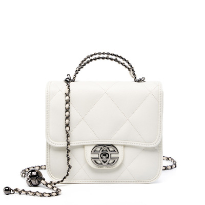 Women genuine leather satchel purse vintage college crossbody messenger bag work cross-body bag white