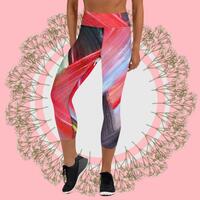 NUKOLO Newjack Capri Leggings - Thumbnail 1