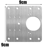 Set of 2 Hinge Repair Plates for Kitchen Cabinet Doors - Thumbnail 2