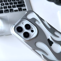 Free Shipping-HOLLOW FLAME PHONE CASE - Thumbnail 1
