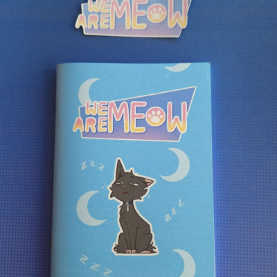 We are meow - notebook (blank)