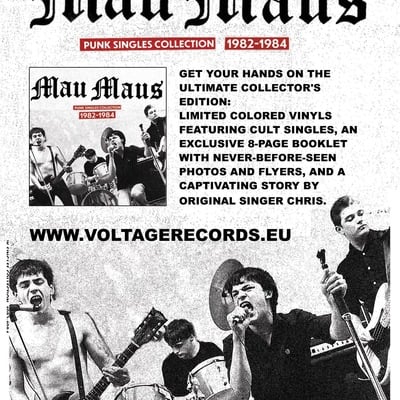Mau maus- punk singles 82-84 lp ( colored)