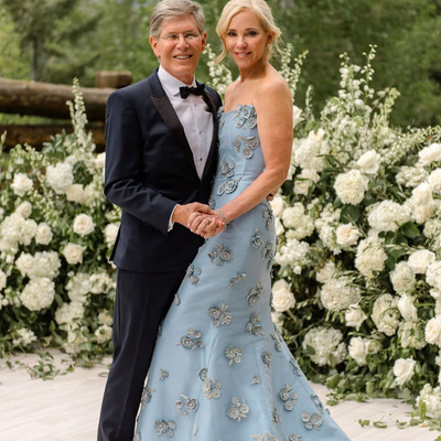 Elegant blue sheath 3d handmade flowers mother of the bride/groom dress evening formal prom dress