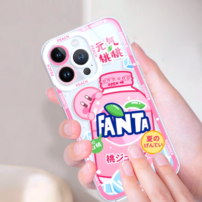 *free shipping*kirby fanta phone case