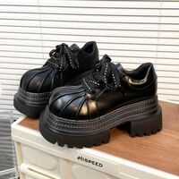 Big Toe Thick-soled Platform Shoes - Thumbnail 5