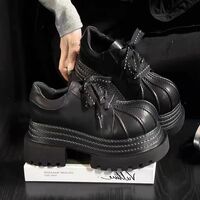 Big Toe Thick-soled Platform Shoes - Thumbnail 6