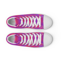 Shell pink Womens high top canvas shoes ( Only Available in select countries ) - Thumbnail 3