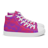 Shell pink Womens high top canvas shoes ( Only Available in select countries ) - Thumbnail 4