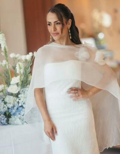 Simple Sheath Wedding Gown Wedding Dress, Tea-length Wedding Gown Bridal Dress