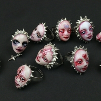 Adjustable Doll Face Rings - Thumbnail 3