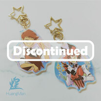 Hazbin Hotel - Alastor (Acrylic Shiny Keychain)